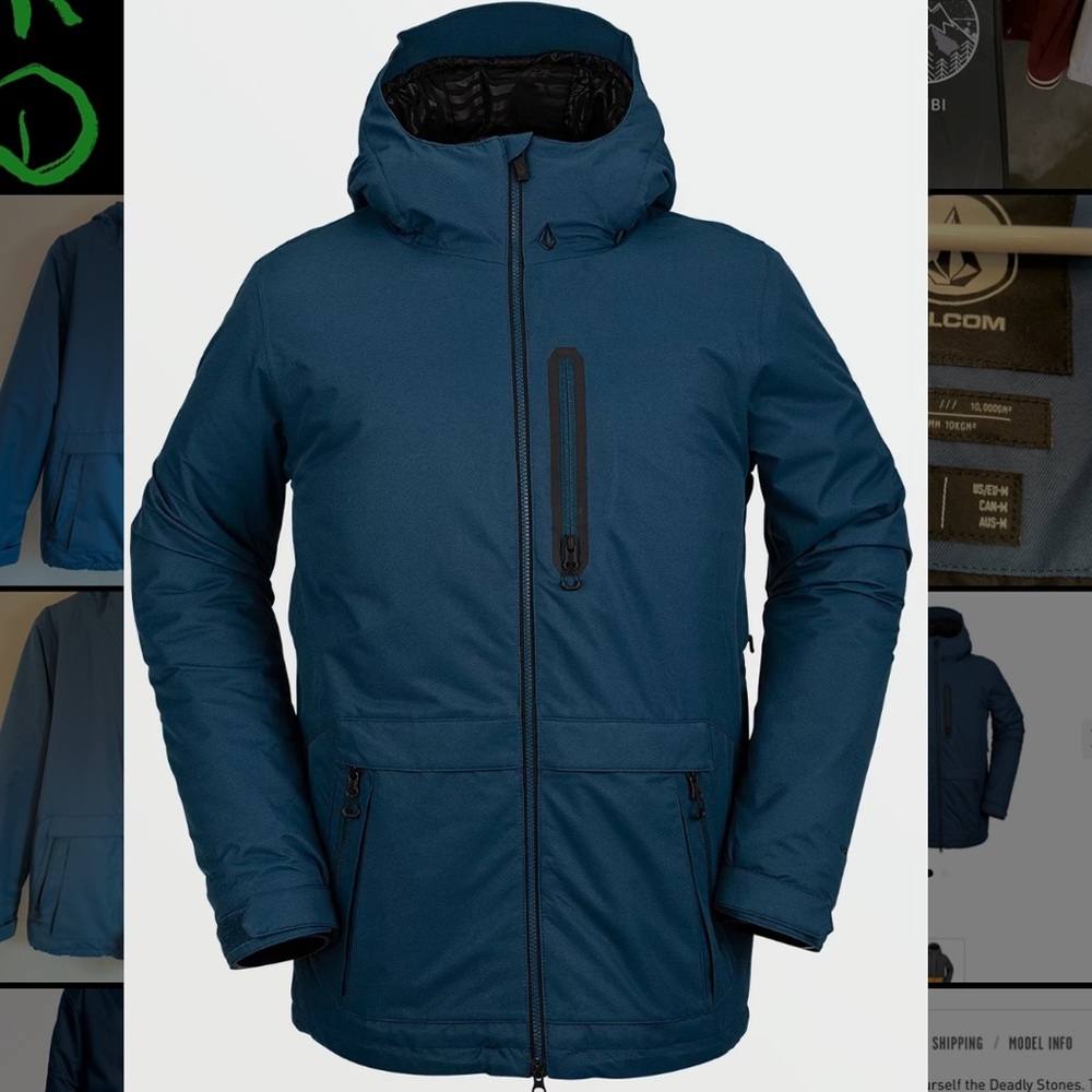 Volcom Deadly Stones Snowboard Ski Jacket Medium